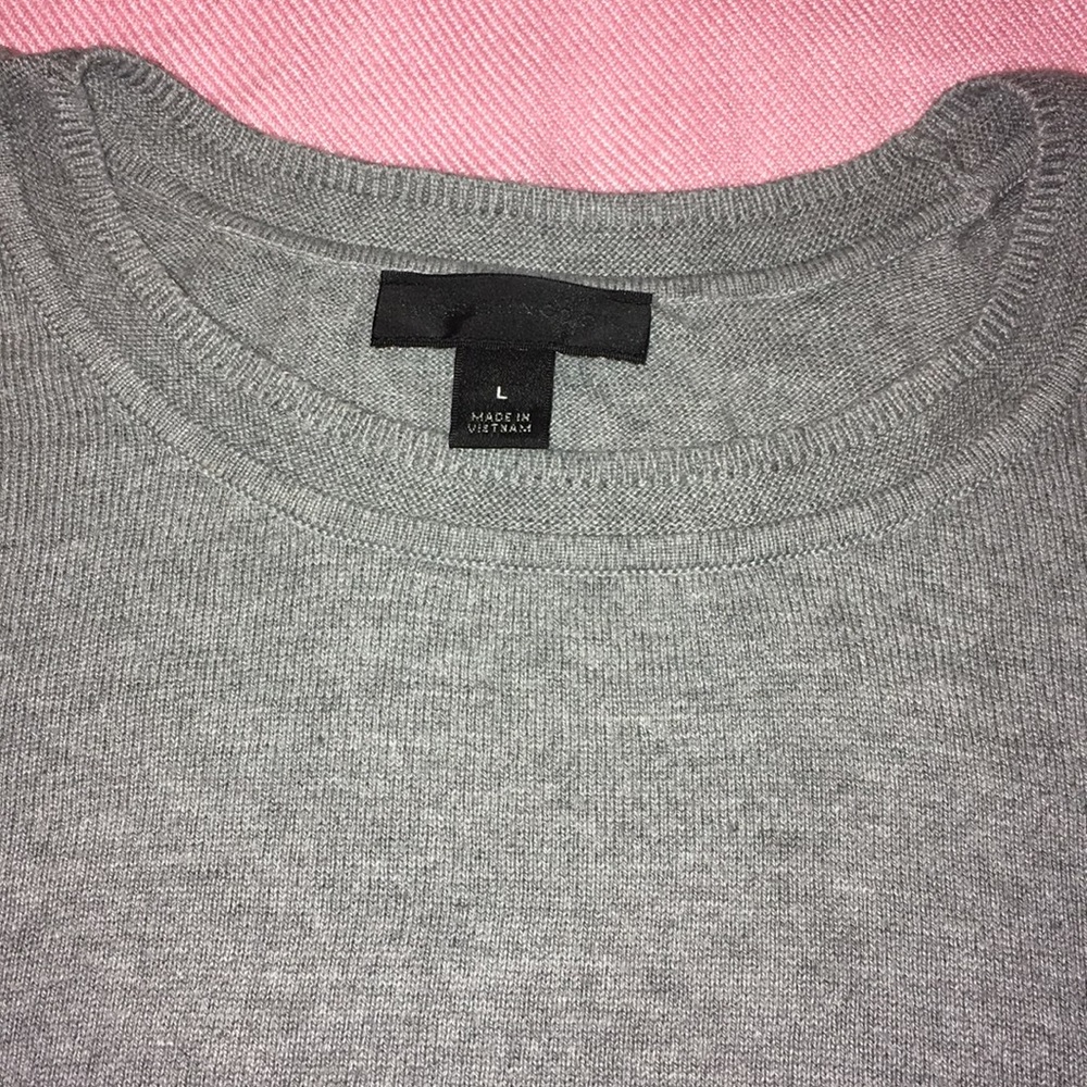 WORTHINGTON Basic Gray Sweater - Picture 2 of 6
